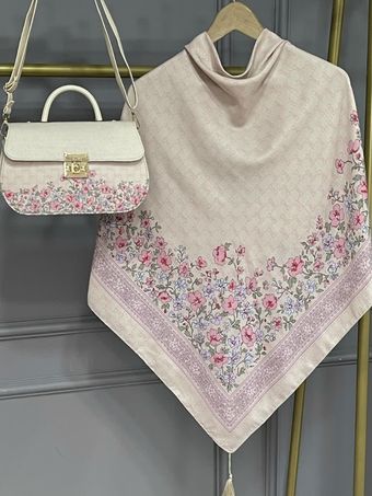ست کیف و روسری طرح A3 کد 102