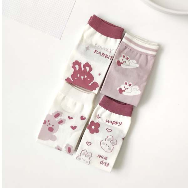 جوراب مچی فانتزی خرگوش