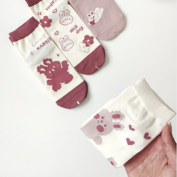 جوراب مچی فانتزی خرگوش