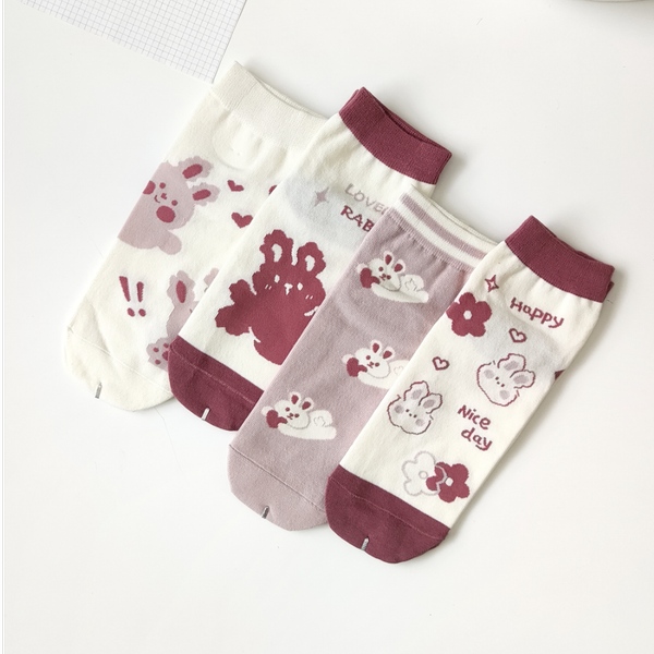 جوراب مچی فانتزی خرگوش