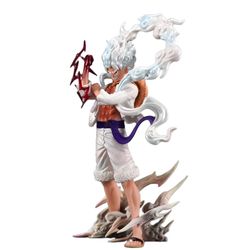 فیگور لوفی دنده 5 انیمه وان پیس  Luffy Gear 5 ارتفاع: 25cm
