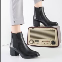 نیم بوت تمام چرم کلاسیک کد 2032