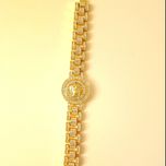 دستبند طلایی تاج طلایی شیر