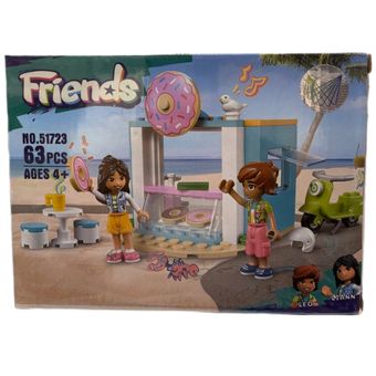 لگو ساختنی friend  مدل دونات فروشی 63 قطعه کد 51723