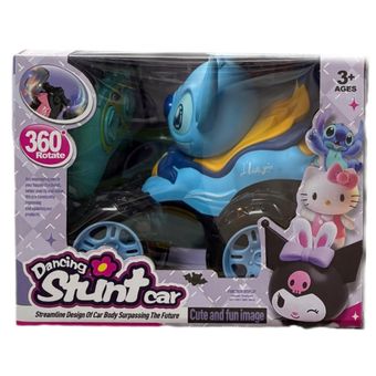 ماشین کنترلی  دیوانه مدل استیج Stitch شارژی موزیکال و چراغدار کد 300_12_13