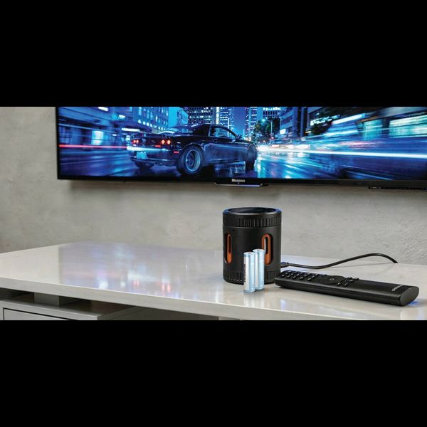 شارژر هوشمند و باکس نگهداری باتری پاورولوژی Powerology Neon Smart Battery Charging Case همراه با 8 باتری قلمی