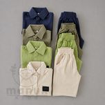 ست پیراهن و شلوارک جیب نما