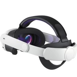 هدبند حرفه‌ای Wenlenie برای Meta Quest 3 / Quest 3S | پیچ تنظیم سریع (Dial) + بند بالایی پهن + کاهش فشار صورت