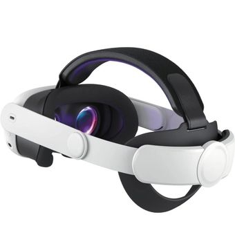 هدبند حرفه‌ای Wenlenie برای Meta Quest 3 / Quest 3S | پیچ تنظیم سریع (Dial) + بند بالایی پهن + کاهش فشار صورت