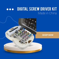 کیت اسکرو درایور پروتز با رچت دیجیتال