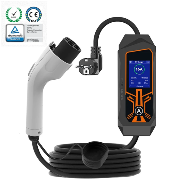 شارژر خودرو برقی 3/5کیلووات کانکتور GB/T بدون ارت برای انواع خودرو آئودی، فولکس، هوندا، آیون