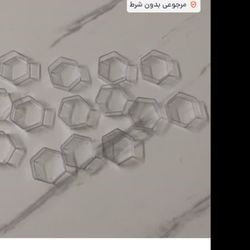 کاپ پلی کربنات شش ضلعی 10 عددی