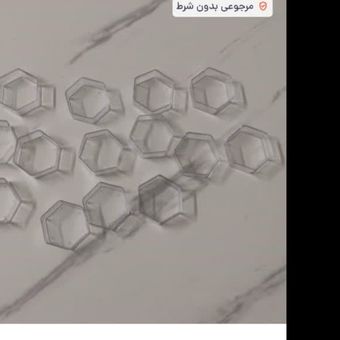 کاپ پلی کربنات شش ضلعی 10 عددی