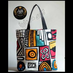 ساک دستی دخترانه طرح آرت