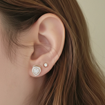 گوشواره فول نگین ژوپینگ