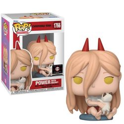 فیگور اورجینال فانکو پاپ پاور با گربه انیمه مرد اره ای کد 1766|Power with Meowy chainsaw man Funko pop