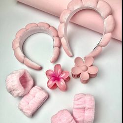 ست روتین مخمل صورتی