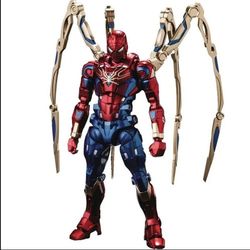 اکشن فیگور مدل آیرون اسپایدرمن سری Sentinel Iron spiderman مرد عنکبوتی آهنی با اکسسوری