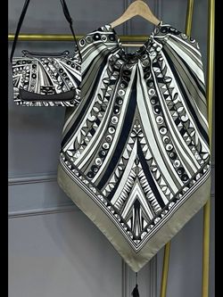 ست کیف و روسری طرح B2 کد 103