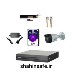 پکیج 1 دوربین 2مگاپیکسل داهوا