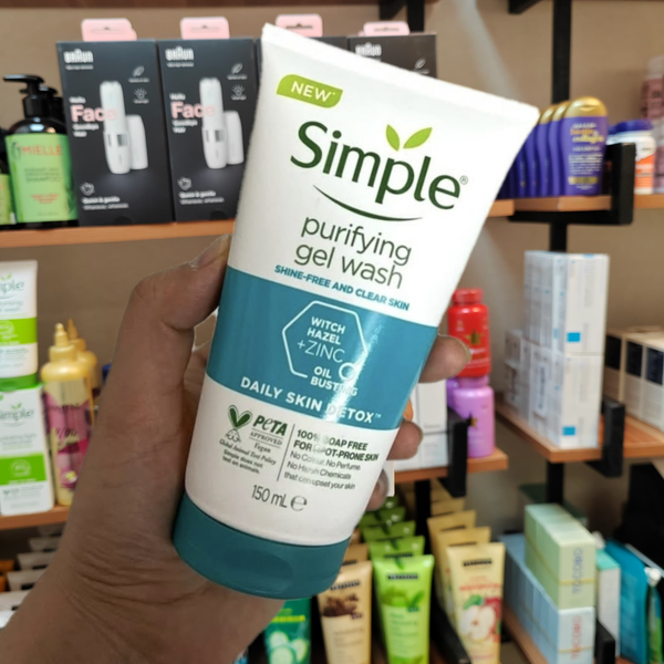 سیمپل ؛ شوینده پوست چرب