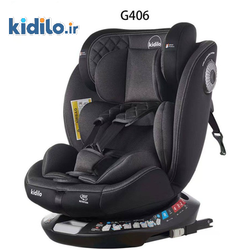 صندلی ماشین کیدیلو کد G406 رنگ ذغالی