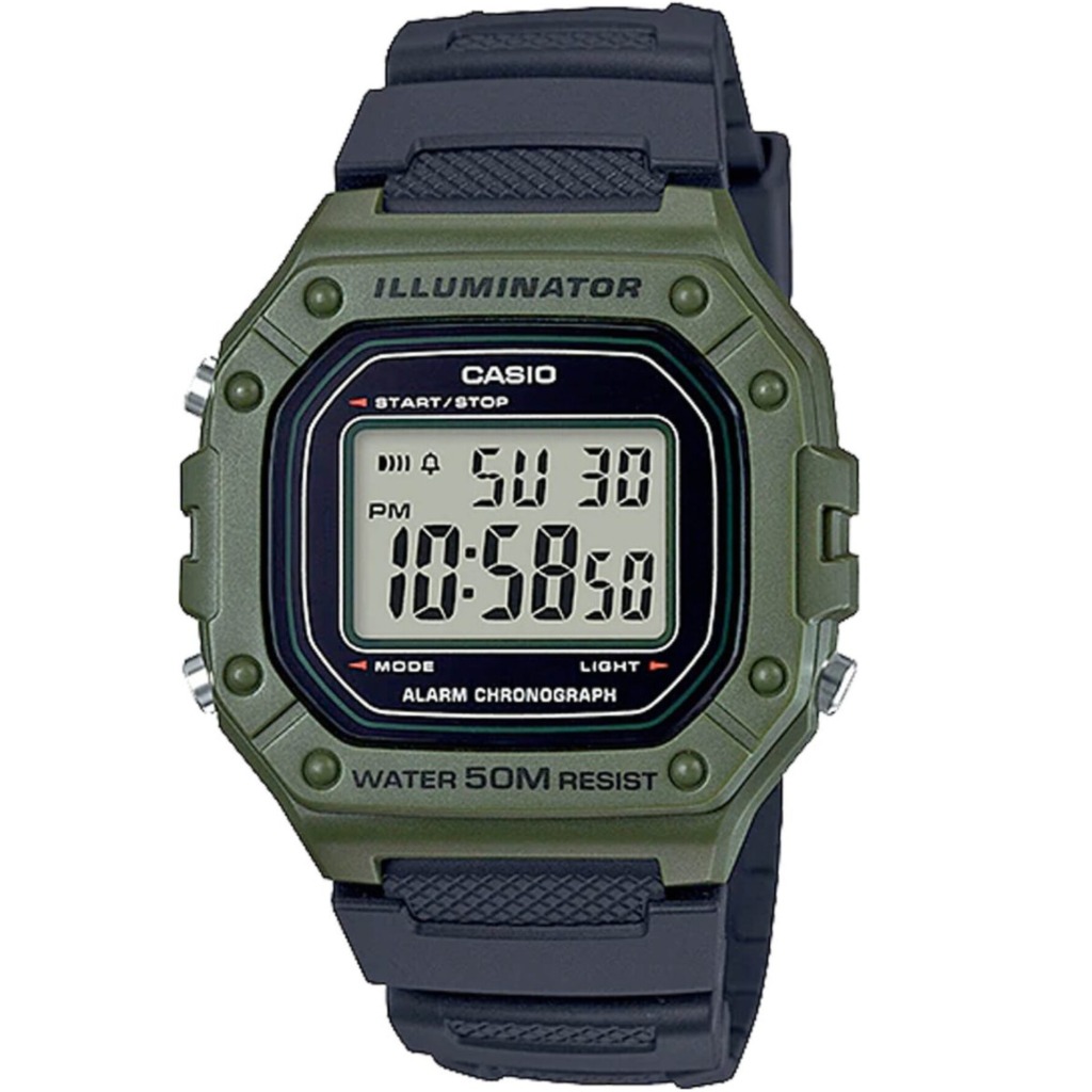 ساعت مچی کاسیو دیجیتال CASIO W-218H-3AV