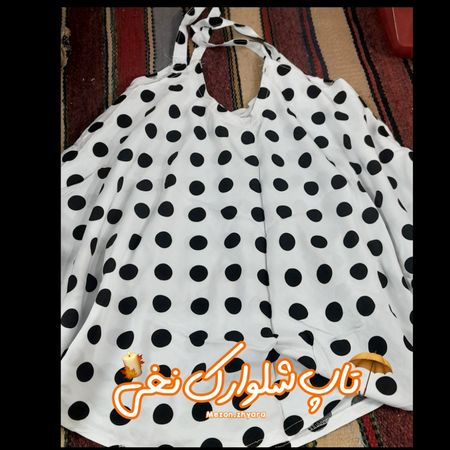تاپ و شلوارک نخی