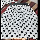 تاپ و شلوارک نخی
