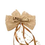 گیره مرواریدی پاپیون دخترانه طرح پاپیون کد 69