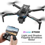کوادکوپتر مدل XT606 حرفه‌ای با موتور براشلس | بهترین قیمت بازار