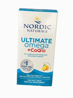سافت‌ژل آلتیمیت امگا + کوکیوتن نوردیک نچرالز (Nordic Naturals Ultimate Omega + CoQ10)