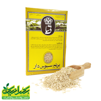 برنج قهوه‌ای ارگانیک تیسا