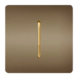 کلید و پریز آسیا الکتریک مدل کریستال بژ