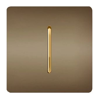 کلید و پریز آسیا الکتریک مدل کریستال بژ