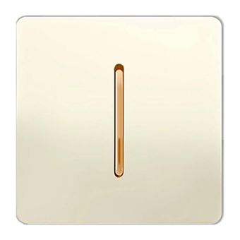 کلید و پریز آسیا الکتریک مدل کریستال صدفی