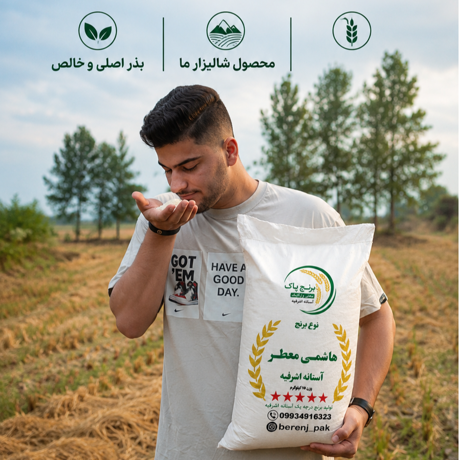 برنج هاشمی آستانه اشرفیه(10 کیلو)