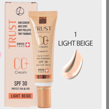 سی سی کرم پلاس تراست شماره 1 (بژ روشن) (2024)