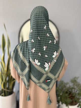 روسری طرح فلسطین کد 6