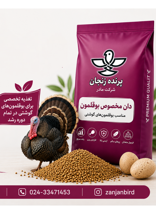 دان بوقلمون 5 کیلویی