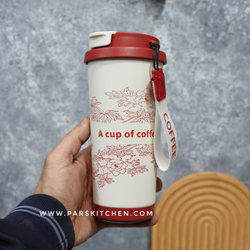 تراول ماگ دوحالته coffee قرمز
