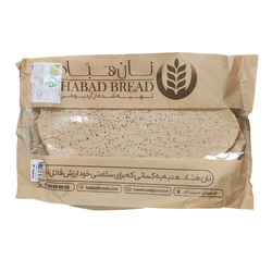 نان خشک جو و سیاهدانه هباد