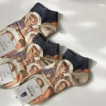 جوراب مچی طرحدار J-MT-03