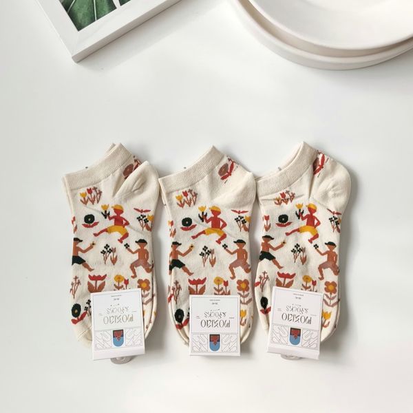 جوراب مچی طرحدار J-MT-05