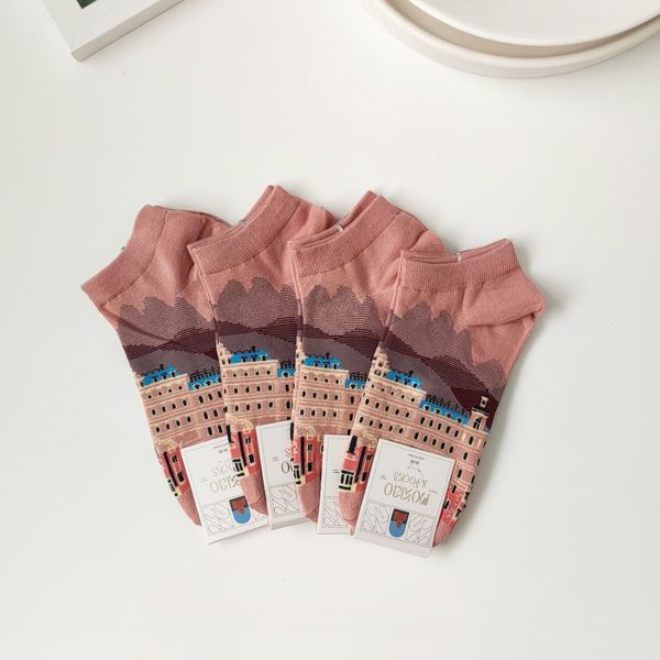 جوراب مچی طرحدار J-MT-09