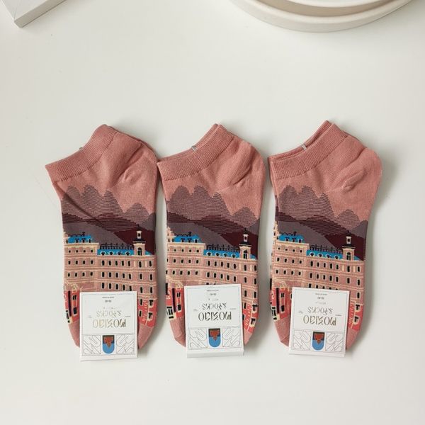 جوراب مچی طرحدار J-MT-09