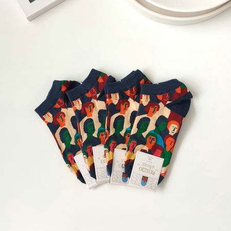 جوراب مچی طرحدار J-MT-10