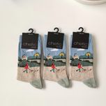 جوراب ساق‌بلند زنانه L-T-64