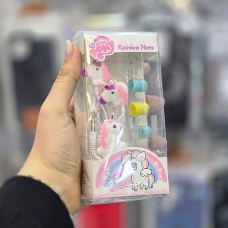 هندزفری کودک مدل تک شاخ (یونی کورن)