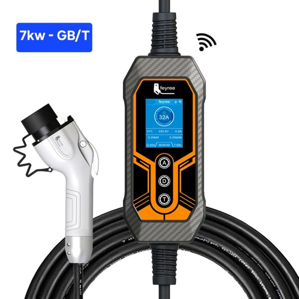 شارژر خودرو 7کیلووات کانکتور GB/T برند Feyree